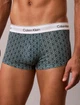 Чоловічі труси боксери Calvin Klein набір з 3шт різного кольору з лого (trunk) розмір М - зображення 4