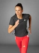Спортивная футболка для бега женская Adidas Adizero Running Tee JF3480 XS Black (4067887517447) - изображение 3