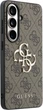 Etui plecki Guess 4G Big Metal Logo do Samsung Galaxy S26 Brown (3666339613723) - obraz 4