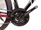 Велосипед CrossBike Tracker 29" 21" Чорний-Червоний - изображение 2