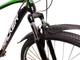 Велосипед CrossBike Tracker 29" 21" Чорний-Зелений - зображення 3