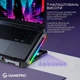Охолоджуюча підставка для ноутбуку GamePro CP795 ( Чорний ) - изображение 15