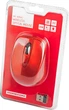 Мышка Modecom MC-WM4.1, беспроводная, 3кн., 1600dpi, нано ресивер, красная - изображение 5