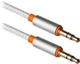 Кабель AUX Audio TRS M/M 1.2м JACK01-03 белый Defender - изображение 1