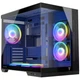 Корпус Modecom VOLCANO PANORAMA APEX ARGB 5F MIDI СІРІЙ без Блок живлення ATX - зображення 1