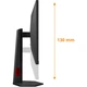TFT 27" AOC Q27G4SRU, QHD, Fast IPS, 320Hz,1ms, 2xHDMI, DP, USB-хаб, HAS, черно-красный - изображение 6