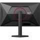 TFT 27" AOC Q27G4SRU, QHD, Fast IPS, 320Hz,1ms, 2xHDMI, DP, USB-хаб, HAS, черно-красный - изображение 8