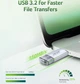 USB Flash Acer UT300 256GB Dual Drive USB-C & USB-A, Retail - изображение 6