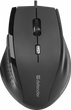 Мишка Defender Accura MM-362, 6кн., 1600 dpi, чорна - изображение 1