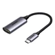 Перехідник USB 2.0 Type C —> HDMI V2.0 4K@60Hz 10 см CM297 UGREEN Сірий - зображення 1