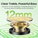 Навушники TWS UGREEN HiTune T3C Earbuds (WS207) Білі - зображення 6