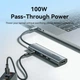 Док-станція USB3.0 Type-C --> HDMI /USB 3.0/USB 2.0/Type-C 2.0/ PD 100W Hub 5-in-1 Vention - изображение 6
