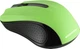 Мышка Modecom MC-WM9, беспроводная, 2кн., 1200dpi, нано ресивер черная-зеленая - изображение 2