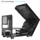 Корпус Chieftec THE CUBE CI-03B-OP, без БЖ, fan 20cm, mATX, Black - изображение 5