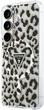 Etui Guess IML Leopard Print Triangle MagSafe do Samsung Galaxy S26 Black (3666339613884) - obraz 2