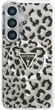 Etui Guess IML Leopard Print Triangle MagSafe do Samsung Galaxy S26 Black (3666339613884) - obraz 3