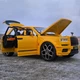Детская металлическая машинка Rolls-Royce Cullinan 1:24 Авто Эксперт инерция свет звук детализированный салон открывается дверь - изображение 2