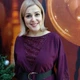 Платье женское вечернее праздничное большое размер блестящее 54 бордовое - изображение 7