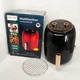 Электро Фритюрница безмасляная Rainberg RB-2318 3800 Вт с съёмной корзиной 8.5л до 30 мин Black - изображение 3
