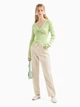 Прямые джинсы Emporio Armani 8611549 Молочный 24 5P1691 - изображение 4