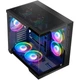 Корпус Modecom VOLCANO PANORAMA APEX ARGB 5F MIDI GREY без БЖ ATX - зображення 6
