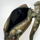 Сумка-бананка через плечо M-KET Мультикам 20х13,5х5 см мужская с регулируемым ремнем и липучкой для шевронов - изображение 7