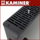 Электрический обогреватель - конвектор Zelva Kaminer 26572 Black напольный стеклянный 2.5 кВт терморегулятор и LED дисплей управление с Wi-Fi + пульт - изображение 6