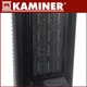 Керамічний колонний обігрівач з ефектом каміна Ignisse Kaminer 26401 тепловентилятор підлоговий для дому 2 кВт з LED дисплеєм + пульт - зображення 7
