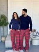 Комплект COSY Navera: брюки + лонгслив мужской, клетка красно-синяя XL FN01HH - изображение 7