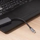 Type-C-Хаб Proove Iron Link 6 in 1 (2*USB3.0 + SD/TF + RJ45 + HDMI) silver - изображение 4