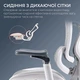 Офисное кресло Sihoo DORO C300 Pro Mesh White with footrest (DORO-C300-PRO-M102-JT) - изображение 6