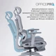 Офісне крісло OfficePro Skyline OC750-G-DG-DG (OC750-G-DG-DG) - зображення 12