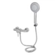 Смеситель для душа Lidz Aria 010 (с душевым гарнитуром) (k35) LDARI010NKS43361 Nickel - изображение 3