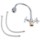 Смеситель для кухни Lidz Lamb 274F двухвентильный с гибким изливом LDLAM274FCRM35074 Chrome - изображение 6