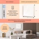 Инфракрасный обогреватель KLARSTEIN Santorini Smart 500 Вт 60x60 (10041818) - изображение 7