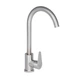 Змішувач для кухні Lidz Vida 015F (k35) LDVID015FNKS43355 Nickel - зображення 1