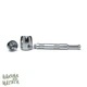 Трубка для курения металлическая Boss Pipe 420 Сетки не нужны Silver - изображение 5
