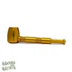 Курительная трубка металлическая Boss Pipe 420 Gold + Zip пакет в подарок - изображение 6