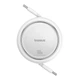 Кабель-рулетка Baseus Free2Draw Mini Type-C to Type-C 100W (1m) White - зображення 5
