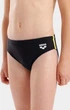 Плавки для хлопчиків Arena SWIM BRIEFS SOLID Чорний, Жовтий 140 см (008371-583 140) - зображення 3