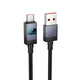 Кабель Hoco USB-Type-C 1метр 5A Black (X118TС Black) - зображення 1