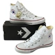 Кеди Converse All Star White Hi 38 ( білі високі) - изображение 1