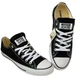 Кеди Converse All Star Black OX 42 (чорно-білі низькі) - изображение 3