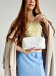 Кросс-боди из плетеной кожи ARTiS Bags 648 4821-5113 Белая - изображение 1