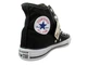 Кеди Converse All Star Black Hi 42 (чорно-білі високі) - зображення 4