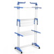 Сушилка для одежды Garment Rack белая металлическая стойка-вешалка для сушки одежды - изображение 2