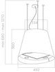 Витяжка Elica JUNO WH/F/50 - зображення 5
