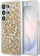 Etui Guess IML Leopard Print Triangle MagSafe do Samsung Galaxy S26 Ultra Bronze (3666339613914) - obraz 1