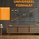 Настенный кронштейн для телевизора 32"-70" консольный поворотный наклонный металлический держатель ЖК плазменные LED (AA0435) - изображение 4