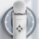 Акумуляторна караоке колонка з мікрофоном дитяча портативна Bluetooth колонка FM радіо (AA0472) - зображення 3
